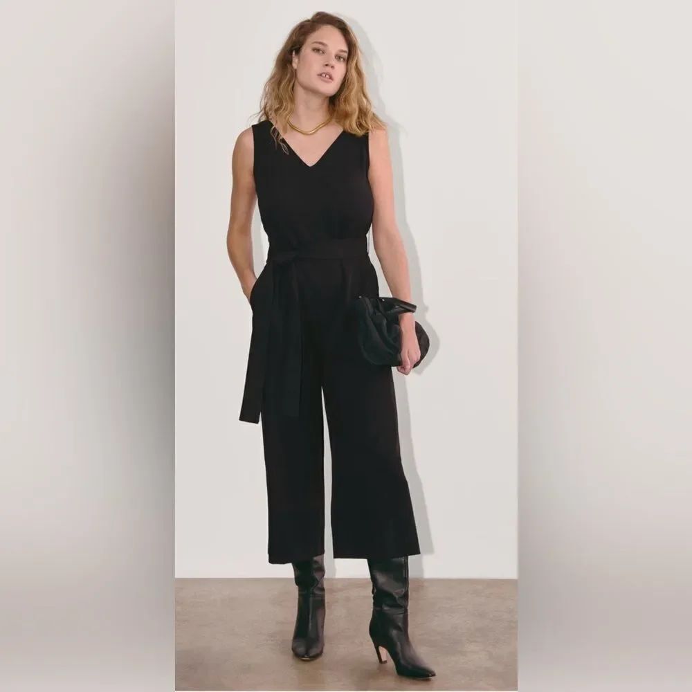 New Everlane The Ultimate Jumpsuit in Black Size 0